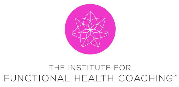 Logo for The Institute for Functional Health Coaching, featuring a circular emblem and text identifying the organization.