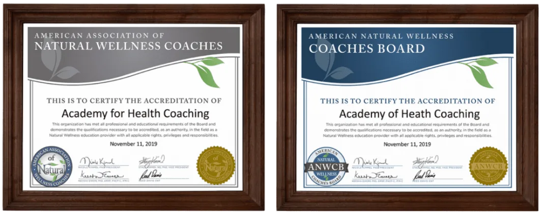 AANWC ANWCB School Accreditation | Coaching Program AANWC ANWCB health coaching school accreditation program certification natural wellness coach training accreditation standards