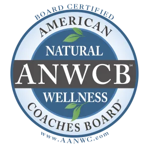 Board Certified American Natural Wellness Coaches Board (ANWCB) certification badge